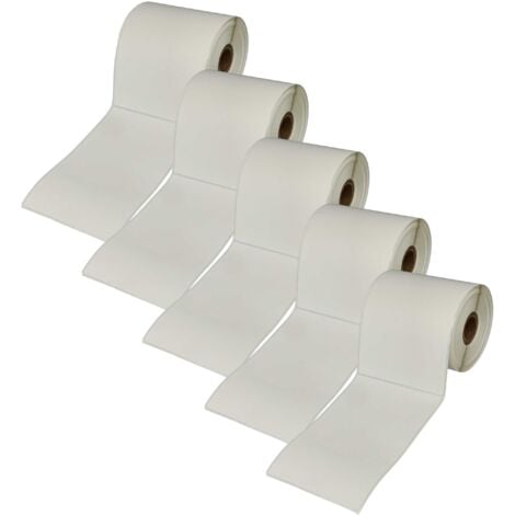 5x Etiketten Rollen 51x26mm - 1552 Etiketten Kompatibel Mit Brother TD-2130, TD-4100N