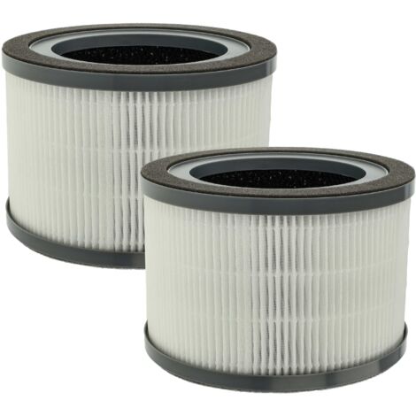 vhbw 2x Filtre à air remplacement pour Levoit Vista 200-RF pour purificateur - multicouches préfiltre + HEPA + charbon actif (1/5)