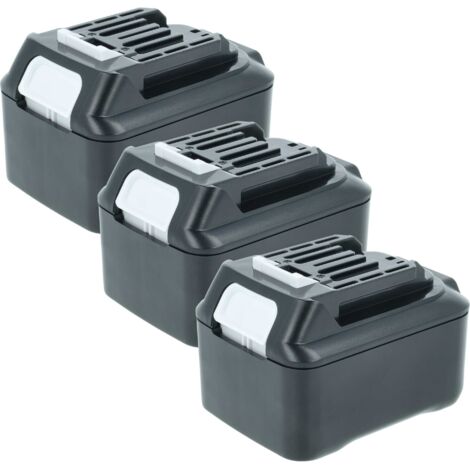 vhbw 3x Batterie compatible avec Makita DMR108, DS032DSAE, DF333DSAX6, DS032, DMR202, DMR107, DMR110 outil électrique (5000 mAh, Li-ion, 12 V) (1/5)