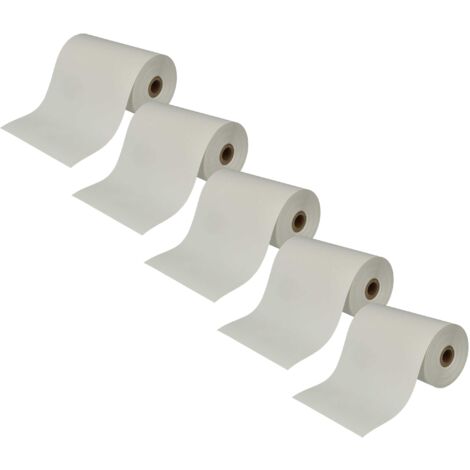 Vhbw 5x Rouleau D'étiquettes + Support 62mm X 15,24m Remplacement Pour Brother DK-22251 Pour