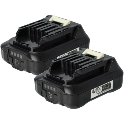 vhbw 2x Batterie compatible avec Makita DF332DWAX2, DF332DY1J, DF332DWYX2, DF332DWYE, DF332DWME, DF332DZ outil électrique (2500 mAh, Li-ion, 12 V) (1/5)