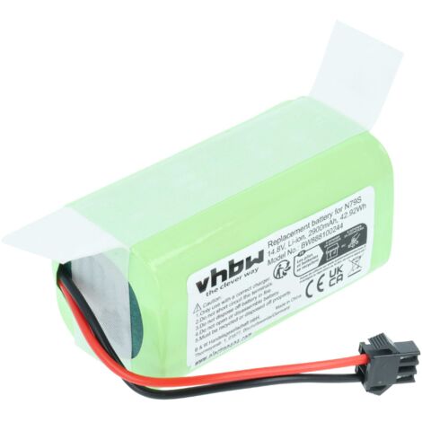 vhbw Batterie compatible avec Hobot 168, 188, 198, 268, 288 aspirateur, robot électroménager (800mAh, 14,8V, Li-ion) | Rakuten