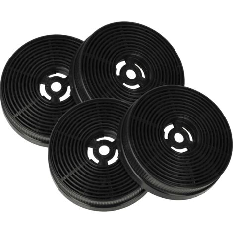 Vhbw 4x Filtres à Charbon Actif Compatible Avec Arthur Martin F53 TLC F53 S4 90 Black F53 Se 60 F53 Se 90 Hotte Aspirante 265 X 258 X 18 Cm 85826253