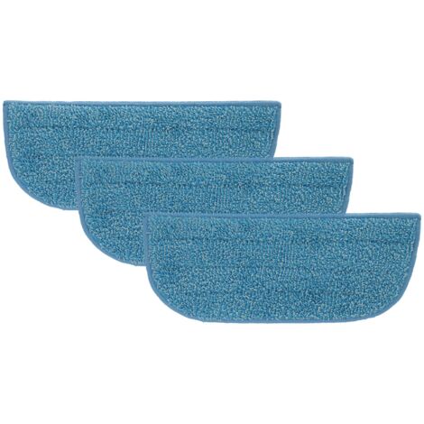 Lot De 6 Housses Microfibre Lavables Pour Balai Vileda H2Pro - Nettoyage Profond Sols Durs