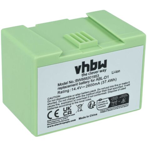 Batterie Pour IRobot Roomba J7 J557840 - 2600mAh 14,4V - Neuf - Marque Vhbw