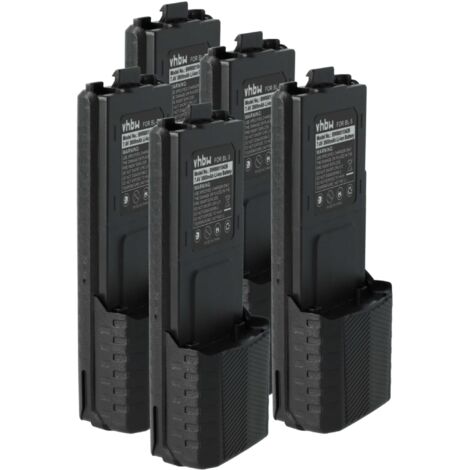 Lot De 5 Batteries Compatibles Retevis H777 - 2800mAh 3.7V Li-ion - Rechargeables - Pour Talkie-walkie