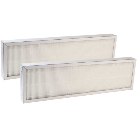 vhbw 2x Filtres compatible avec Pluggit Avent P460 appareil de ventilation - Filtre à air F7 blanc (1/5)