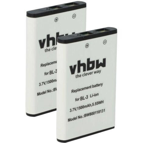 Vhbw Batterie compatible avec Auro M401, M451, M101, S201 téléphone Vhbw Batterie compatible avec Auro M401, M451, M101, S201 téléphone