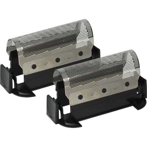 Lot De 2 Grilles De Rasoir + Cadre Pour Braun Universal Linear 245 à 278 - Rechange Original