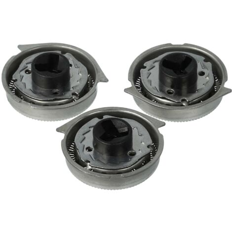 Lot De 6 Têtes De Rasoir Neuves Pour Philips HQ9170, HQ9190, PT920, HQ9199 - Acier Inox, Argenté