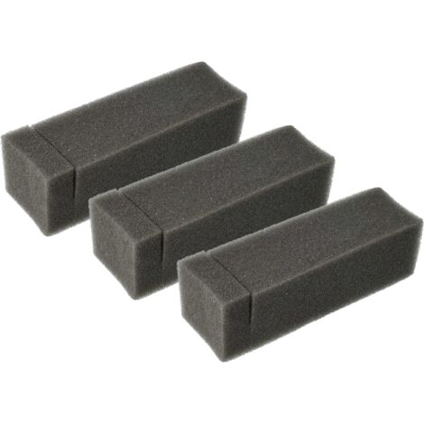 ECSiNG Lot De 2 Filtres à Air Éponge 23410026 – Compatibles Tecumseh BVS143 BVS153, Prisma 37 40 E-34 E-37 E-47, Vantage 35 40 E-36 – Pour Tondeuses à Gazon