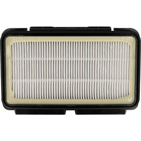 vhbw 3x filtre compatible avec Berner BWDVC Top Permanent, Top Perm, Perm M BG aspirateur - filtre à eau/à plis plats/HEPA noir / blanc / gris