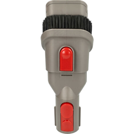 vhbw Brosse combinée 2-en-1 Brosse pour meubles Pinceau suceur remplacement pour Dyson 967482-01 pour aspirateur - 7,7cm (1/5)