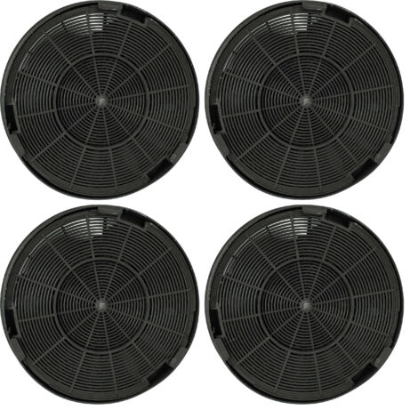 Filtres à Charbon Actif Pour Hotte Falmec DIAMANT 1430 - Lot De 4 - 16,8 Cm