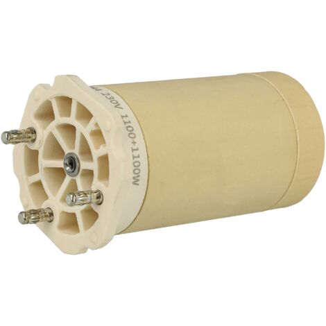 vhbw Élément chauffant compatible avec Leister WELDPLAST S4, S2 TPO pistolet soudeur à air chaud - 2200 W, Noyau en céramique, 4,45 x 8,6 cm (1/5)