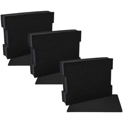 4 Pcs Coussinet De Mousse Doublure D'emballage À Usage Quotidien Inserts