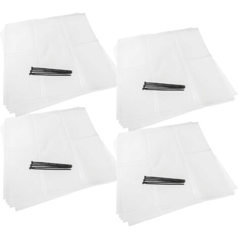 vhbw 20x Sacs pour sciures compatible avec Festool 204083, 204294 aspirateur à sciures, dépoussiéreur - Lot de sacs d'aspiration en polyéthylène (1/5)