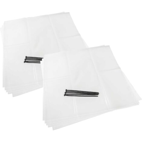 vhbw 10x Sacs pour sciures remplacement pour Festool 4014549331361 pour aspirateur à sciures, dépoussiéreur - Lot de sacs d'aspiration en polyéthylène (1/5)