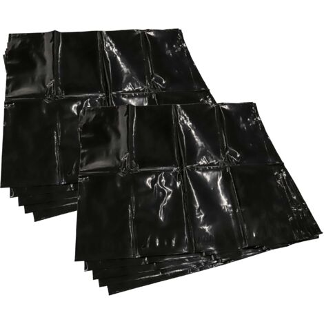 vhbw 10x Sacs compatible avec Kärcher NT 50/1 Tact TE L, NT 50/1 Tact L aspirateur - polyéthylène, 86cm x 76cm noir (1/5)