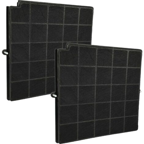 vhbw 2x Filtres à charbon actif compatible avec Airforce MAUI 881539 F121 hotte aspirante (1/5)