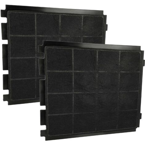 Point Filtre® - Lot de 2 Filtres à Charbon Actif pour Hotte Airforce AIRINTEG60L1