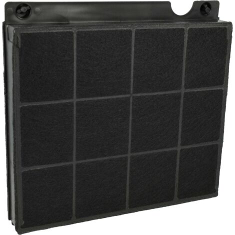 vhbw Filtre à charbon actif compatible avec Electrolux EFC90467OW, EFC90467OW. X, EFC90468OW, EFC90468OX, EFC90500K, EFC90500W hotte aspirante (1/5)