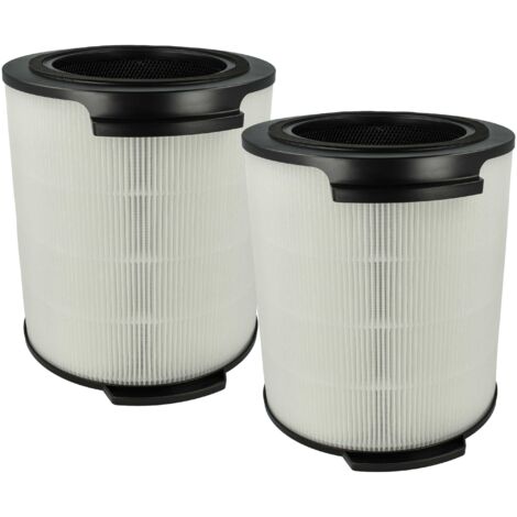 vhbw 2x Filtres H13 compatible avec Philips AC1715/10, AC1715/11, AC1715/30 purificateur d'air - Filtre de rechange avec charbon actif intégré (1/5)