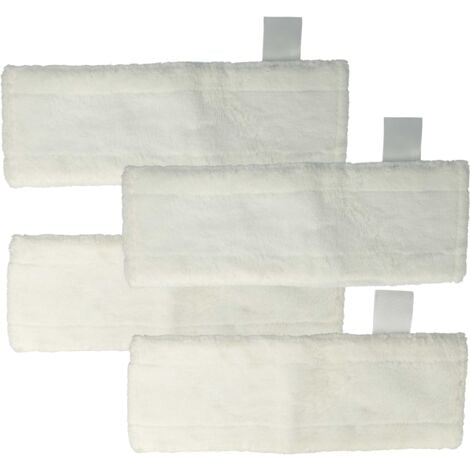 STONE REEF® Lot De 5 Chiffons De Rechange Pour Nettoyeur Vapeur Kärcher - Compatibles Avec Tous Les Modèles EasyFix SC1 à SC5, Universels Pour Carrelage Et Bois, Système Velcro Pour Changement Facile