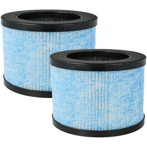 vhbw 2x Filtres HEPA H13 compatible avec Aroeve EPI080, EPI081, MK01, MK06 purificateur d'air - Filtre de rechange avec charbon actif intégré (1/5)