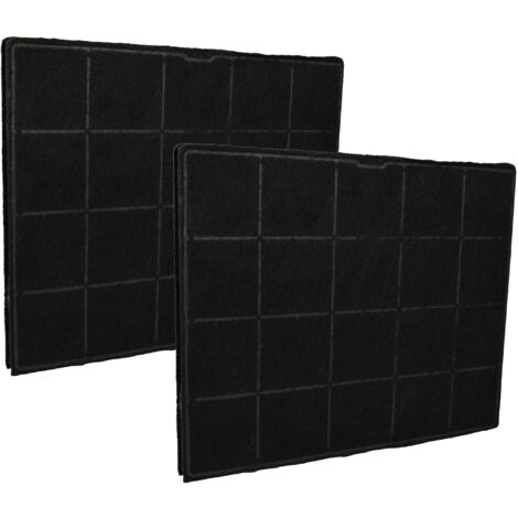 vhbw 2x Filtres à charbon actif compatible avec Airforce MILO 881427, 881627 F99 90 IX VT TS, ISOLA 5881014 F99 90 hotte aspirante (1/5)