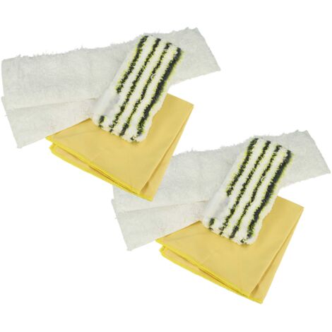 Lot de 3 housses pour nettoyeur vapeur Kärcher EasyFix SC 2, SC 3 et SC 4. Housse en Lot de 3 housses pour nettoyeur vapeur Kärcher EasyFix SC 2, SC 3 et SC 4. Housse en