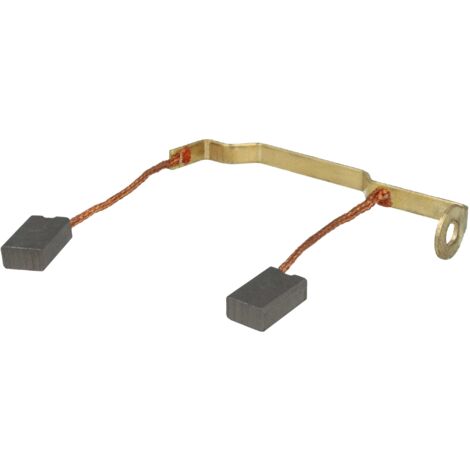 Vhbw 4x Balais Charbon 5x6x16 Mm Compatible Avec Leister Hot Jet S Ventilateur A Air Chaud Ressort 83178186