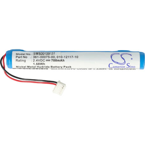 Batterie De Rechange 2200mAh Pour GPS Garmin - Compatible Modèles 010-11654-03, 010-11599-00, 361-00053-00