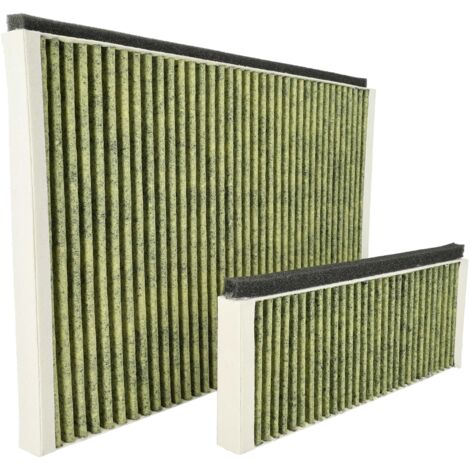 vhbw Filterset geschikt voor Siemens LC91KWW60/01, LC91KWW60, LC91KWV60/04, LC91KWV60/03 afzuigkap, actieve koolfilter