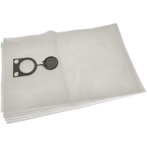 Vhbw 5x Sacs Remplacement Pour Thomas 201, 787101 Pour Aspirateur - Microfibres Non Tissées, 22
