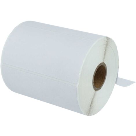 Rollo Etiquetas Transferencia Térmica Vhbw - 25.4x50.8mm, 1300 Unidades, Compatible Con Impresoras TSC TDP-244, TTP-245C