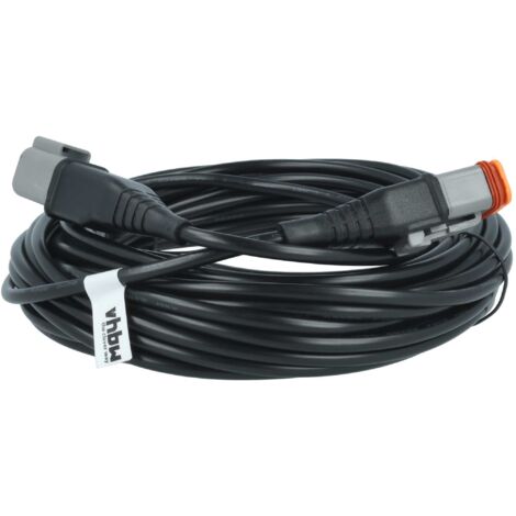 Rallonge 10m Pour Station RTK Mammotion LUBA 2 AWD 2025 - Câble étanche, Orange/noir - Optimise La Réception GPS Du Robot Tondeuse