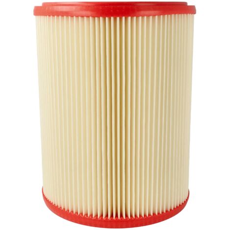 Vhbw 2x Lamellenfilter Für Nilfisk Alto Turbo 1001 – Durchmesser 18 Cm, Höhe 23,5 Cm, Passend Für Hand- Und Industriesauger