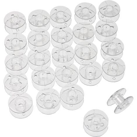 vhbw 25x Canettes compatible avec Pfaff machines à coudre - Lot de bobines, plastique (1/2)