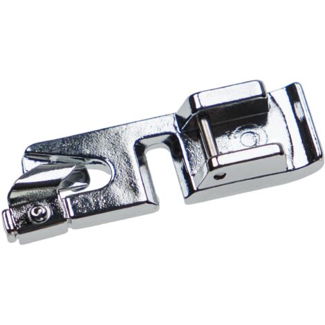 pied à ourlet 4mm pour machine à coudre, fixation clic