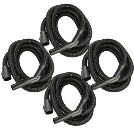 vhbw 4x Tuyau flexible compatible avec Kärcher A 2534 pt, A 2236 X pt, A 2254 Me, A 2500, A 2251 Me F1 aspirateurs - 5 m, poignée (1/5)