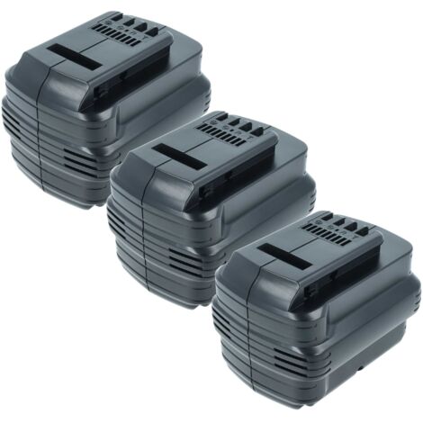 vhbw 3x Batterie compatible avec Dewalt DC223KB, DC224, DC223, DC224KA, DC222, DC222KB, DC223KA, DC222KA outil électrique (2000 mAh, NiMH, 24 V) (1/5)