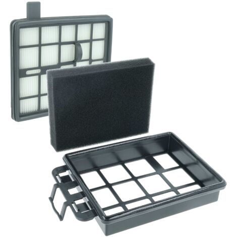 Filtre HEPA H12 + Filtre Mousse Lavable USK11A - Compatible Electrolux UltraFlex ZUF4201OR, ZUF4202OR, ZUF4203PET, ZUF4205AF Et Plus - Pack 2 En 1
