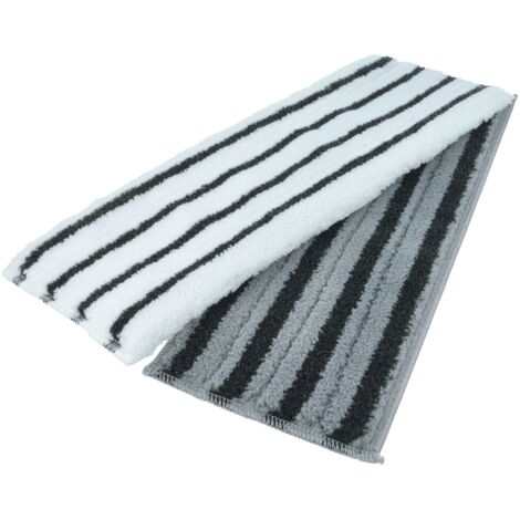 vhbw 2x Housses compatible avec Kärcher SC 5 EasyFix Iron Select Bath Edition nettoyeur à vapeur - gris / blanc (1/5)