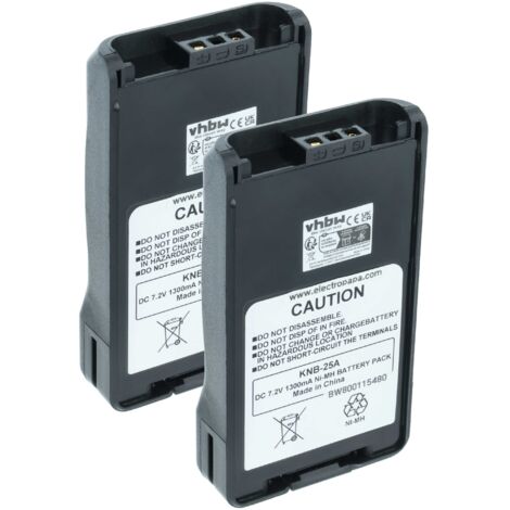Akku ersetzt KNB-45, KNB-45L, KNB-45Li für Kenwood Funkgerät - 1800mAh