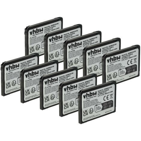Vhbw Batteria Per Smartphone SFR 341 (700mAh, 3,7V, Li-Ion) - Sostitutiva Per Li3706T42P3h383857 - Ricambio Cellulare