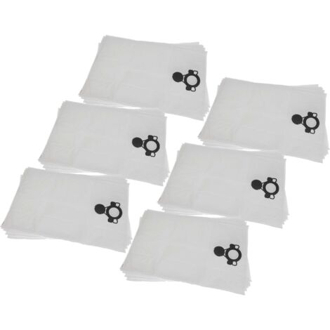 vhbw 30x Sacs compatible avec Flex VCE 44 M AC Air, VCE 44 M AC Kit aspirateur - 52,5cm x 39cm blanc (1/5)
