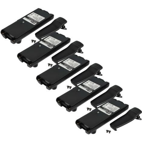 vhbw 2x Batterie compatible avec Icom IC-F33GT, IC-F33GS 56, IC-F33GS