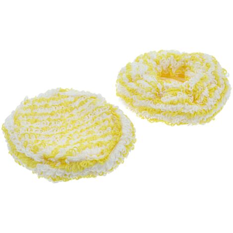 Lot De 2 Housses Microfibre De Rechange Pour Kärcher SC 5, SC 4 Premium, SC 4 Premium Iron Kit - Neuf