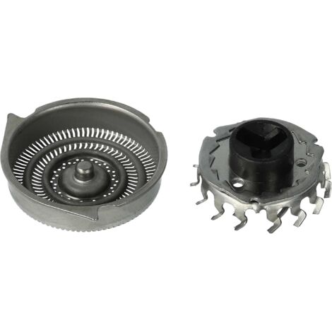 Lot De 6 Têtes De Rasoir VHBW Pour Philips HQ9 (HQ9170, HQ9190, PT920, HQ9199) - Neuves, Inox
